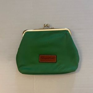 Dooney & Bourke Green Coin Purse Wallet
